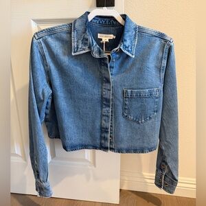 Good American Denim Shirt